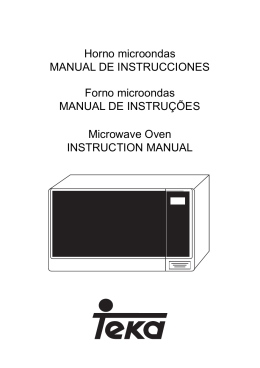 Horno microondas MANUAL DE INSTRUCCIONES Microwave
