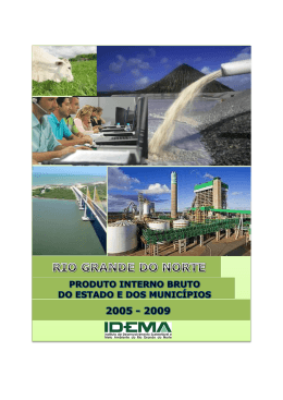 Produto Interno Bruto 2009 - Sistema ADCON