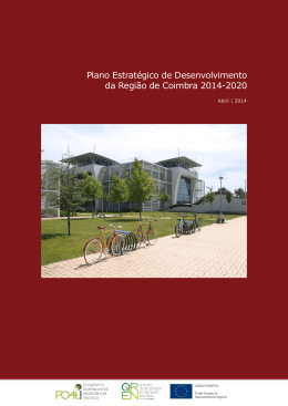 Plano Estrat&eacute;gico de Desenvolvimento da Regi&atilde;o de Coimbra 2014