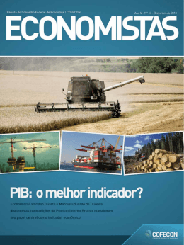 Revista Economistas 13 - Dezembro de 2013