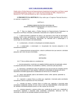 O PRESIDENTE DA REPÚBLICA Faço saber que o Congresso