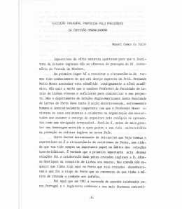 ALOCUC&Atilde;O INAUGURAI- PRUFERIDA PELO PRESIDENTE DA