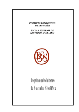 instituto politécnico de santarém escola superior de gestão de