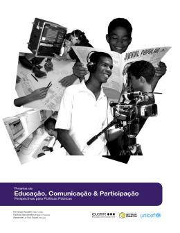 Educa&ccedil;&atilde;o, Comunica&ccedil;&atilde;o & Participa&ccedil;&atilde;o