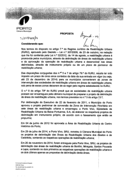 Proposta da Câmara Municipal