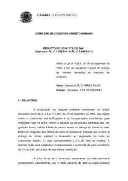 substitutivo - Câmara dos Deputados