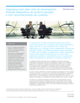 Seguran&ccedil;a sem abrir m&atilde;o do desempenho: firewalls
