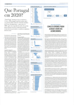 Que Portugal em 2020 - Jornal P&uacute;blico