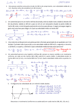 Mov. Uniforme e Acelerado – 17/07/2014