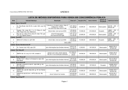 anexo i lista de im&oacute;veis dispon&iacute;veis para venda em