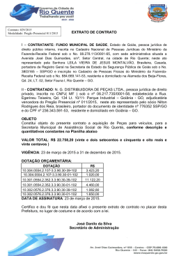 Fornecimento pe&ccedil;as veiculos Saude