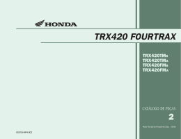 TRX4 200810 manual de peças
