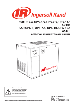 SSR UP5-4, UP5-5.5, UP5-7.5, UP5-11c 50 Hz