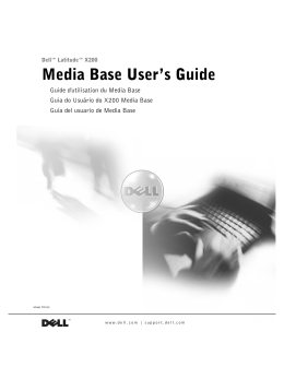 Media Base User`s Guide