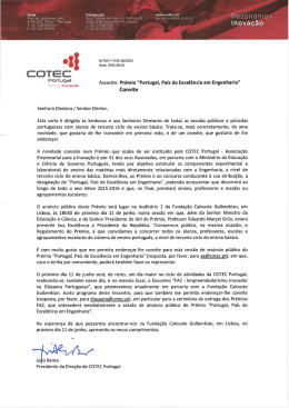 Convite - Dire&ccedil;&atilde;o-Geral da Educa&ccedil;&atilde;o