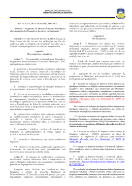 LEI PDE n&ordm; 3.532 alterada