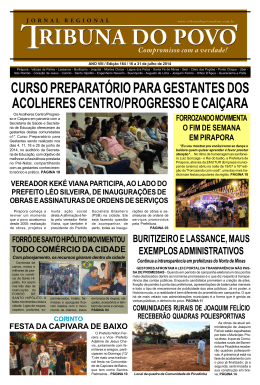 164º - Tribuna do povo