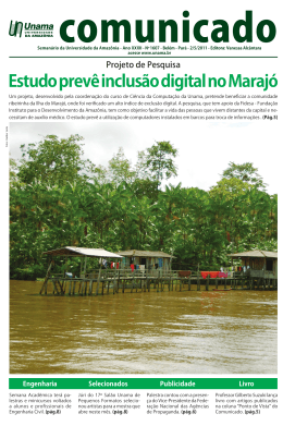 Projeto beneficiara comunidade na Ilha do Marajo