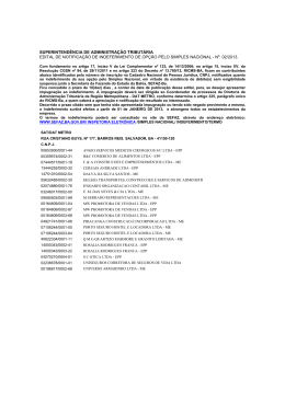 02/2013 Contribuintes não inscritos indeferidos