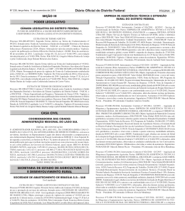 Di&aacute;rio Oficial do Distrito Federal