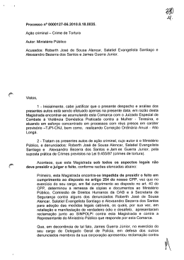 Processo n° 0000127-06.2010.8.18.0035. Ação