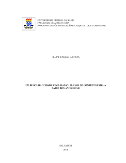 Felipe Caldas Batista - Universidade Federal da Bahia