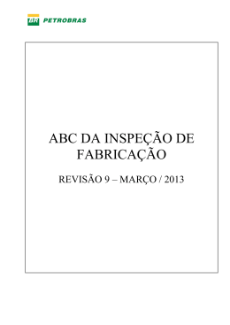 ABC da Inspe&ccedil;&atilde;o de Fabrica&ccedil;&atilde;o - Rev 9