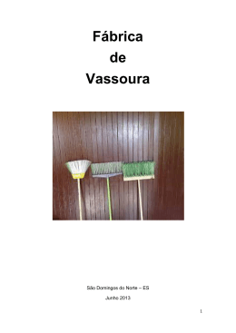 F&aacute;brica de Vassoura
