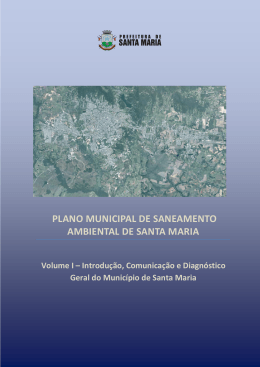 Volume I - Prefeitura Municipal de Santa Maria