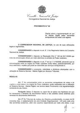 Provimento 25 - IRTDPJ Brasil