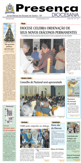 diocese celebra ordena&ccedil;&atilde;o de seus novos di&aacute;conos permanentes