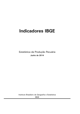 Indicadores IBGE