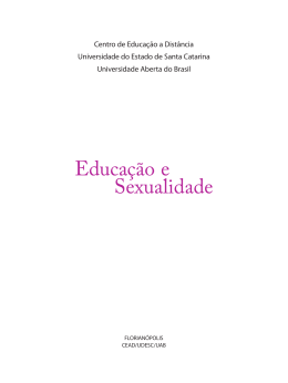 Educa&ccedil;&atilde;o e Sexualidade
