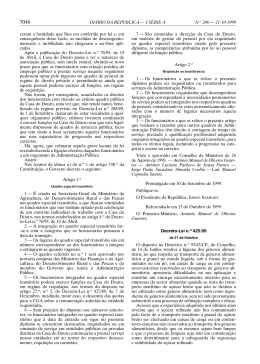 Decreto-Lei n.° 425/99 de 21 de Outubro
