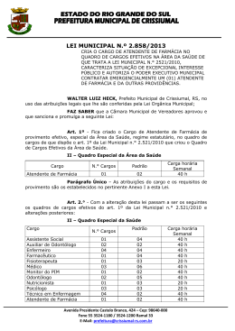 LEI MUNICIPAL N.&ordm; 2.858/2013