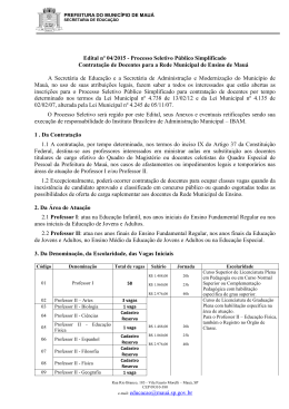Documento Edital
