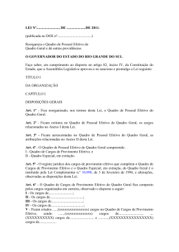 LEI N&ordm;........................., DE .....................DE 2011.