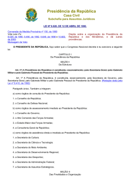 Lei n° 8.028, de 12/04/1990