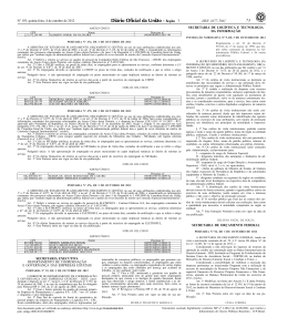 Instru&ccedil;&atilde;o Normativa n&ordm; 9, de 3 de outubro de 2012
