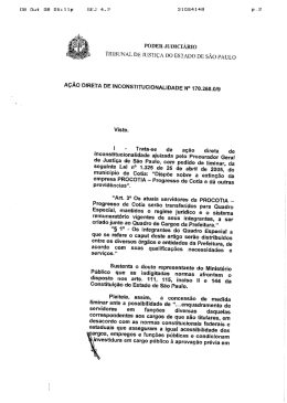 PODER JUDICIÁRIO - Ministério Público