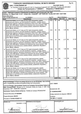 FUNDAÇÃO UNIVERSIDADE FEDERAL DE MATO GROSSO Pg 1/3