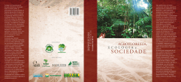 Livro Agrofloresta Ecologia e Sociedade (Kairós Edições 2013)