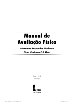 Manual de Avaliação Física 2ed MIOLO.indd