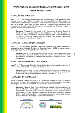 regulamento iv campeonato brasileiro de handebol