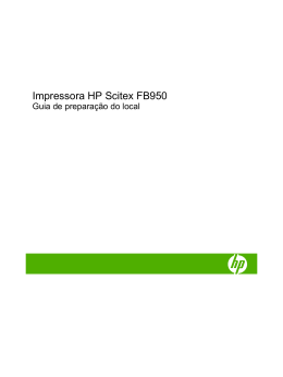 Impressora HP Scitex FB950