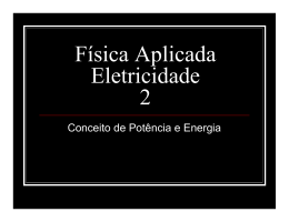 Física Aplicada Eletricidade 2