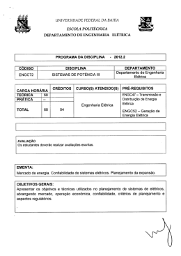 ENGC72-Sistemas de Potencia III