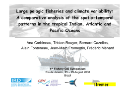 Large pelagic fisheries and climate variability: A