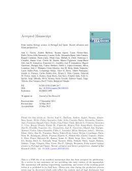 accepted manuscript - NERC Open Research Archive