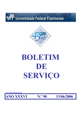090, de 13/6/2006 - Universidade Federal Fluminense